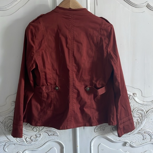 Chico’s military style jacket - Picture 4 of 4